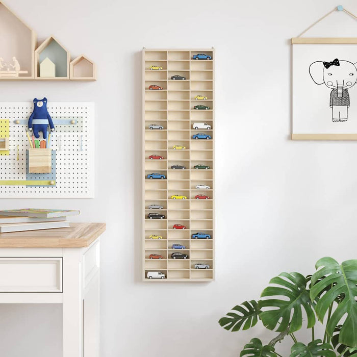 vidaXL Custodia per Esposizione Marrone 30 x 4.5 x 96 cm