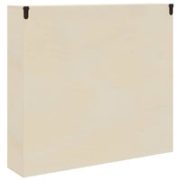 vidaXL Scatola Espositiva in Legno Marrone 40 x 8.5 x 37 cm