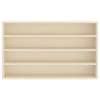 vidaXL Scatola Espositiva in Legno Marrone 60 x 8,5 x 37 cm