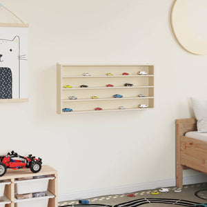 vidaXL Scatola Espositiva in Legno Marrone 80 x 8,5 x 36 cm