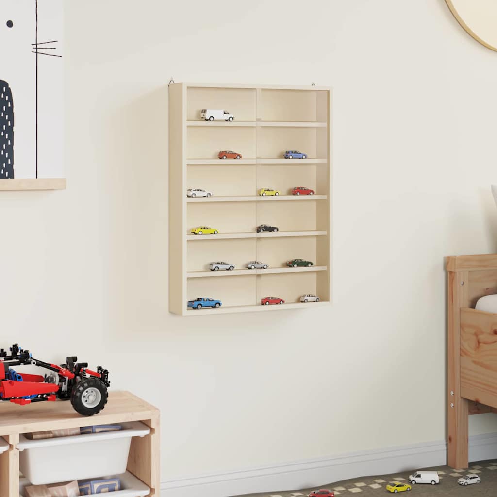 vidaXL Scatola Espositiva in Legno Altro Marrone 40 x 8.5 x 54 cm