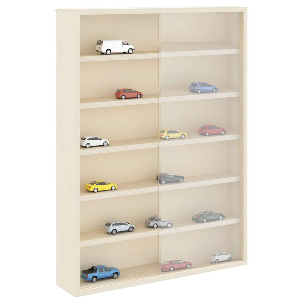 vidaXL Scatola Espositiva in Legno Altro Marrone 40 x 8.5 x 54 cm