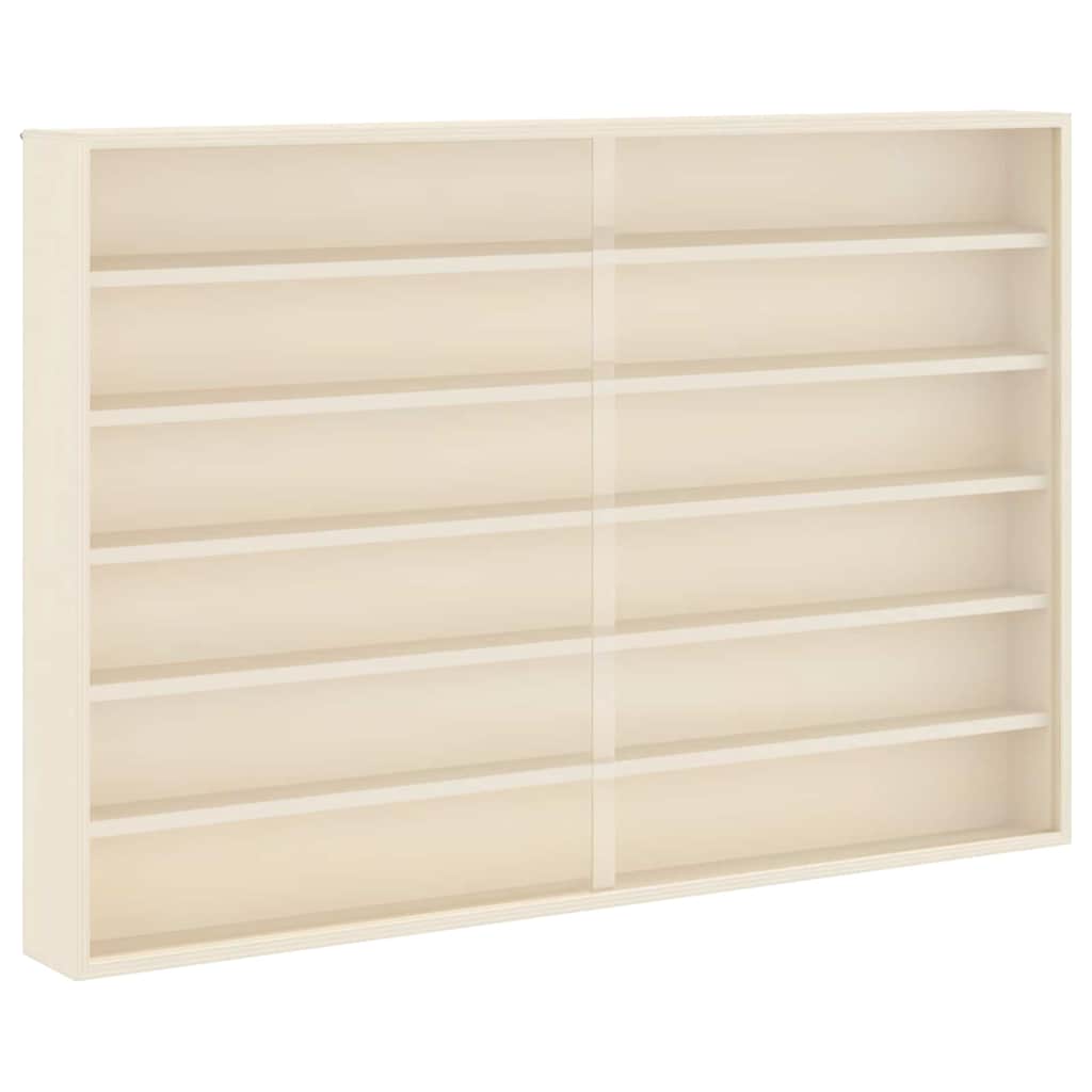 vidaXL Scatola Espositiva in Legno Altro Marrone 80 x 8,5 x 54 cm