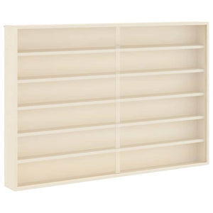 vidaXL Scatola Espositiva in Legno Altro Marrone 80 x 8,5 x 54 cm