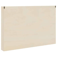vidaXL Scatola Espositiva in Legno Altro Marrone 80 x 8,5 x 54 cm