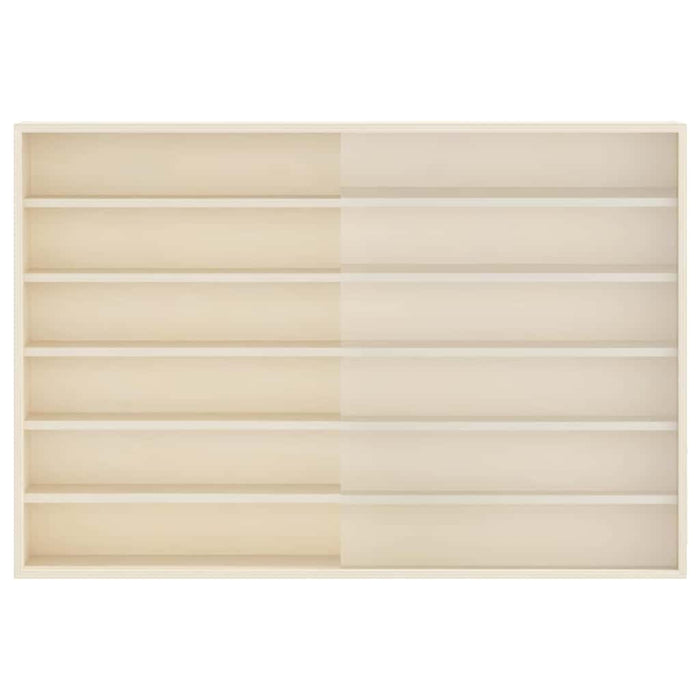 vidaXL Scatola Espositiva in Legno Altro Marrone 80 x 8,5 x 54 cm