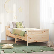 vidaXL Letto Estensibile per Bambini Altro Marrone 80 x 130 / 165 / 200 cm