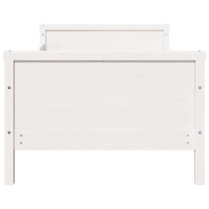 vidaXL Letto Estensibile per Bambini Other Bianco 80 x 130 / 165 / 200 cm