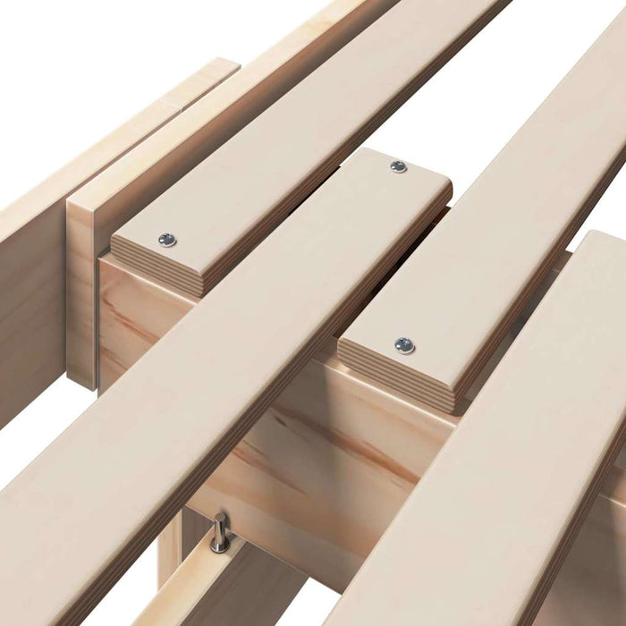 Letto Estensibile per Bambini Altro Marrone 80 x 130 / 165 / 200 cm 877206