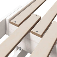 vidaXL Letto Estensibile per Bambini Other Bianco 80 x 130 / 165 / 200 cm