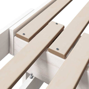 Letto Estensibile per Bambini Altro Bianco 80 x 130 / 165 / 200 cm 877207