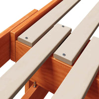 Letto Estensibile per Bambini Cera marrone 80 x 130 / 165 / 200 cm 877208