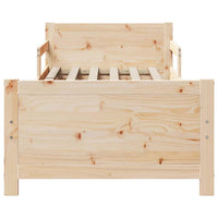 vidaXL Letto Estensibile per Bambini Other Marrone 80 x 130 / 165 / 200 cm