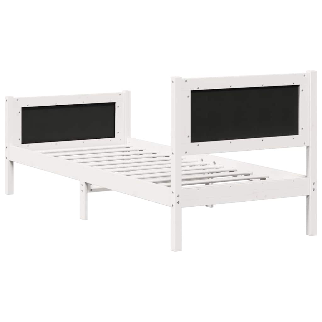 Struttura del letto Grigio chiaro 80 x 200 cm Tessuto 878433