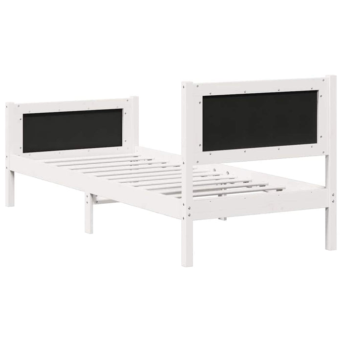 Struttura del letto Grigio chiaro 80 x 200 cm Tessuto 878433