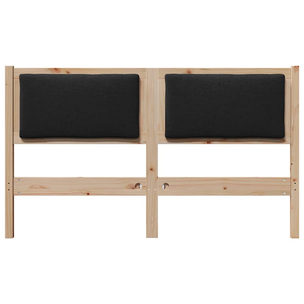 Testiera Altro Marrone 140 cm Legno di pino massello 878956
