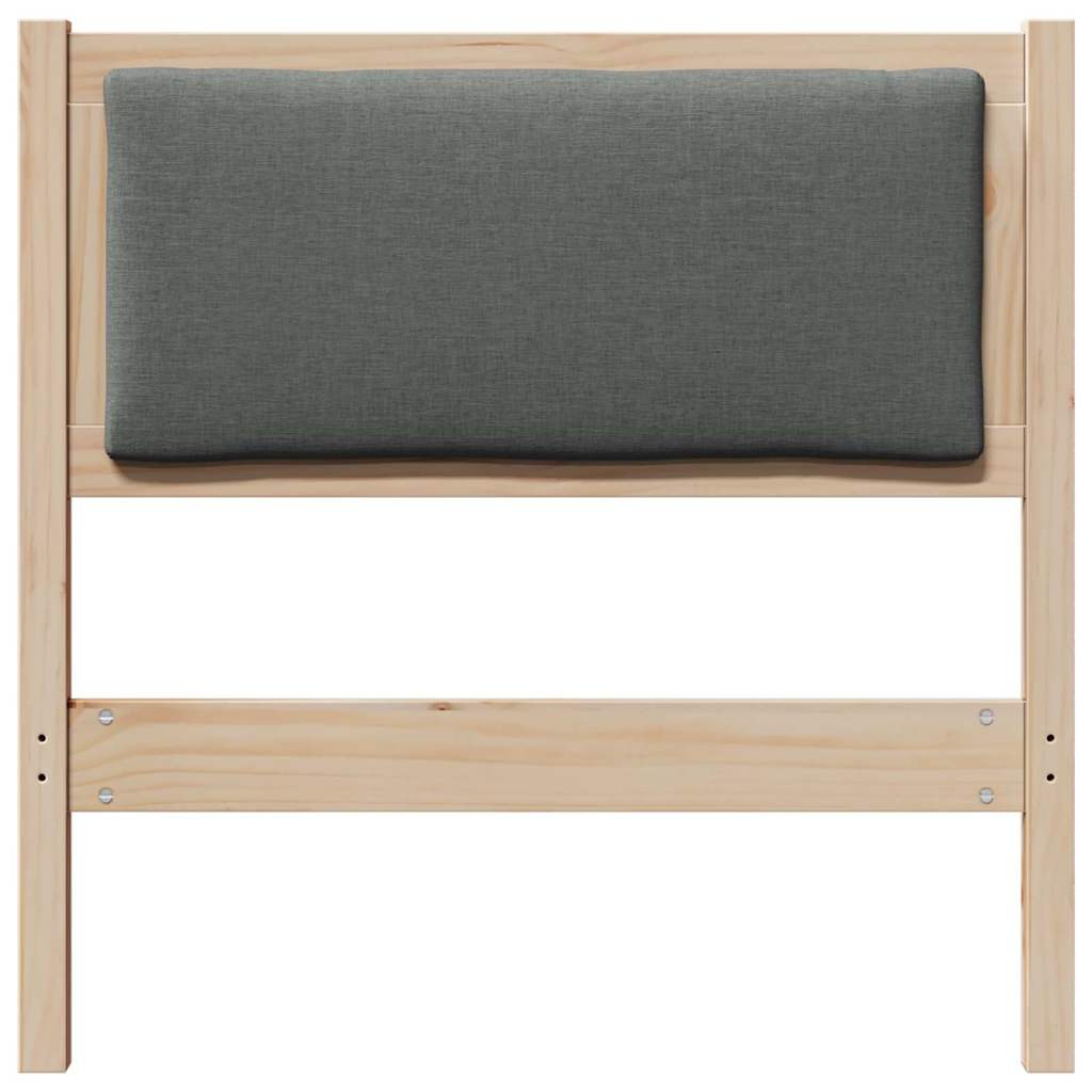 Testiera Altro Marrone 75 cm Legno di pino massello 878985