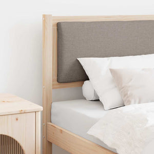 Testiera Altro Marrone 75 cm Legno di pino massello 878987