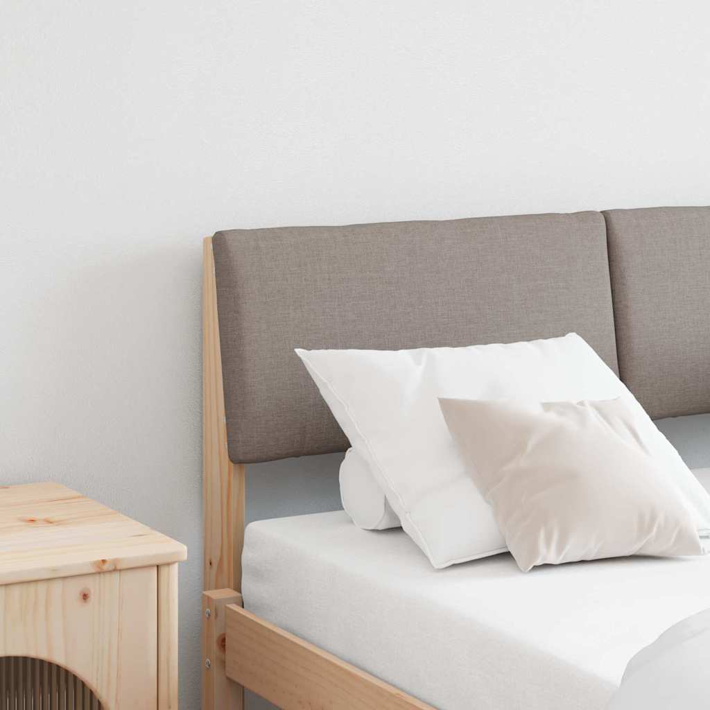 Testiera imbottita Talpa 120 cm Pino massello 879132