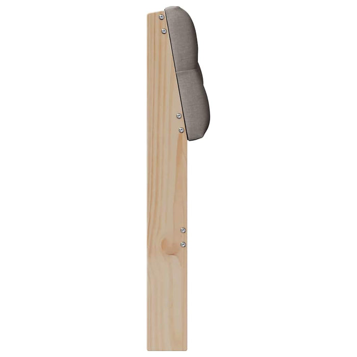 Testiera imbottita Talpa 75 cm Pino massello 879207