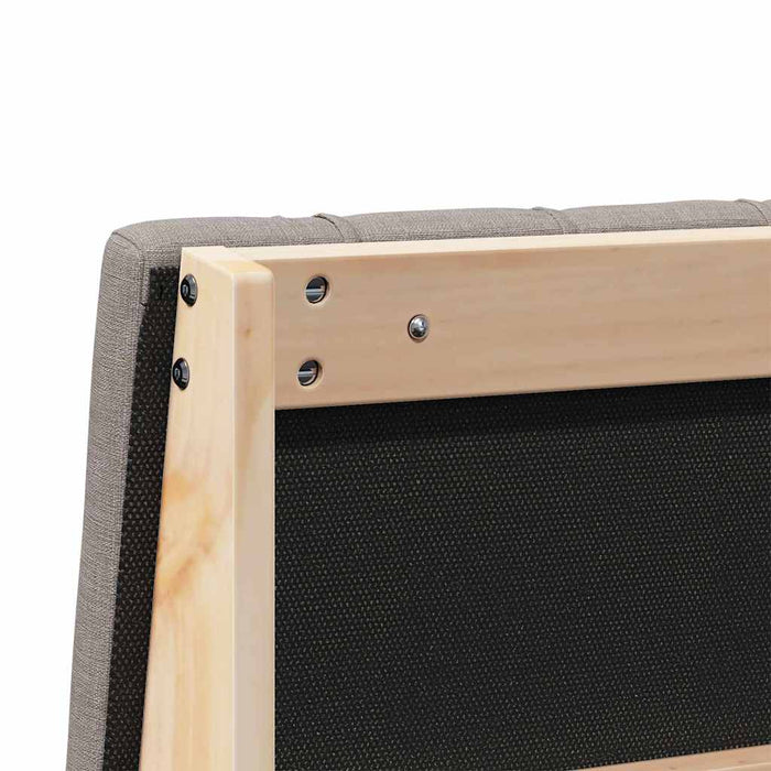 Testiera imbottita Talpa 150 cm Pino massello 879227