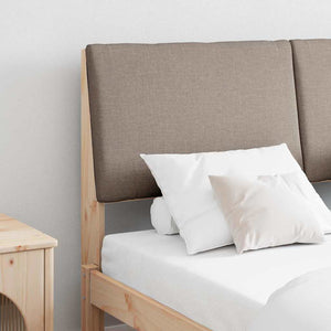 Testiera imbottita-Testiera con Cuscini-Testata Talpa 140 cm Pino massello 769117