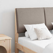 Testiera imbottita Talpa 120 cm Pino massello 879297