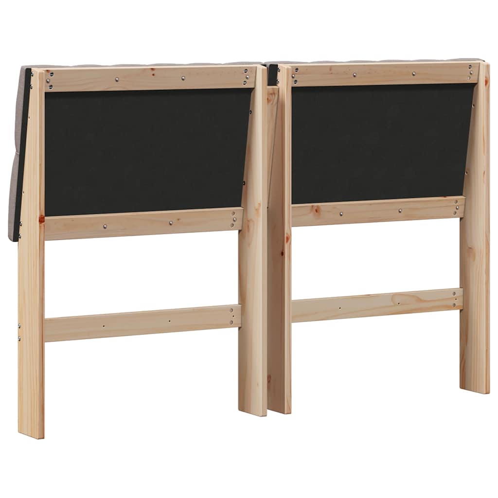 Testiera imbottita Talpa 150 cm Pino massello 879337