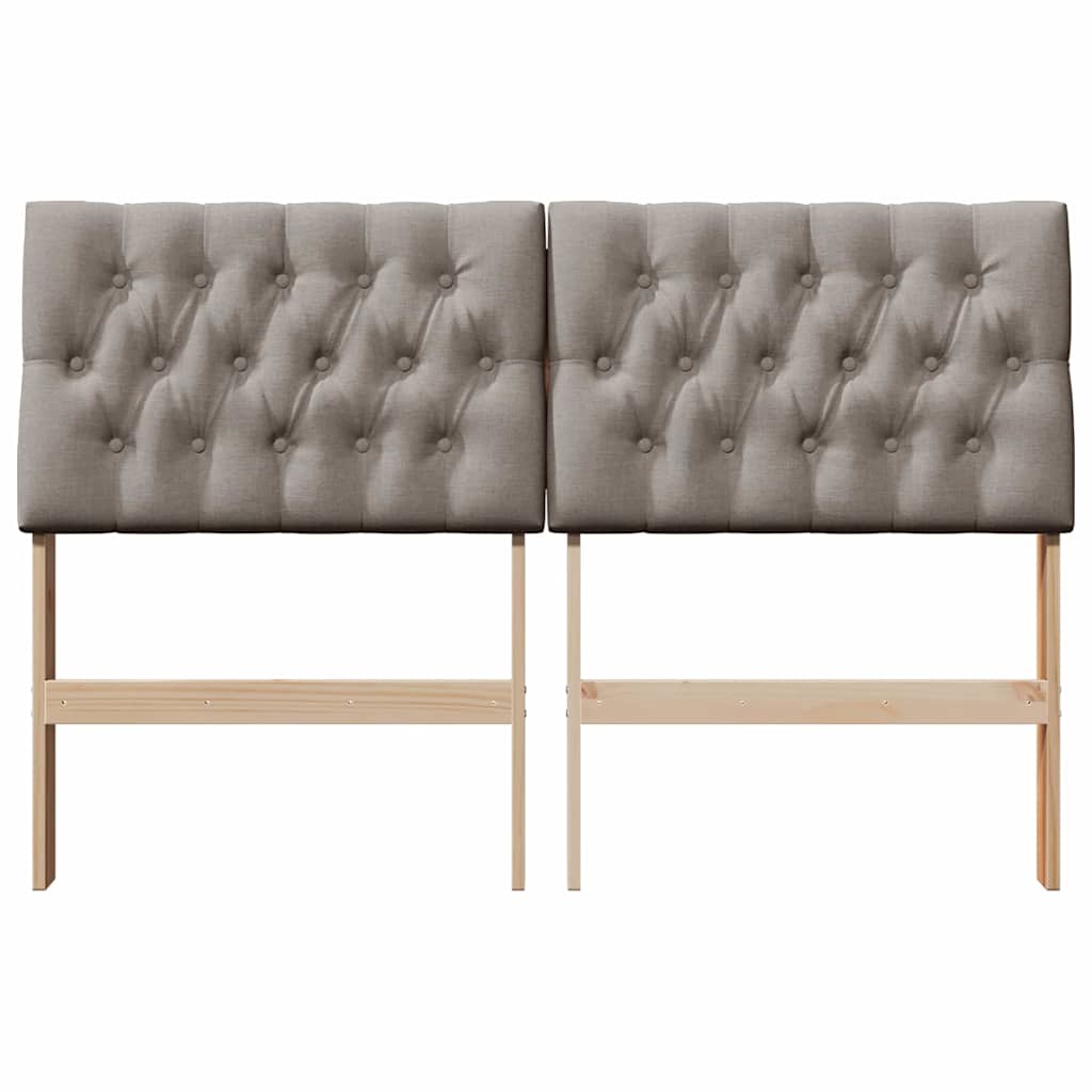 Testiera imbottita Talpa 150 cm Pino massello 879337