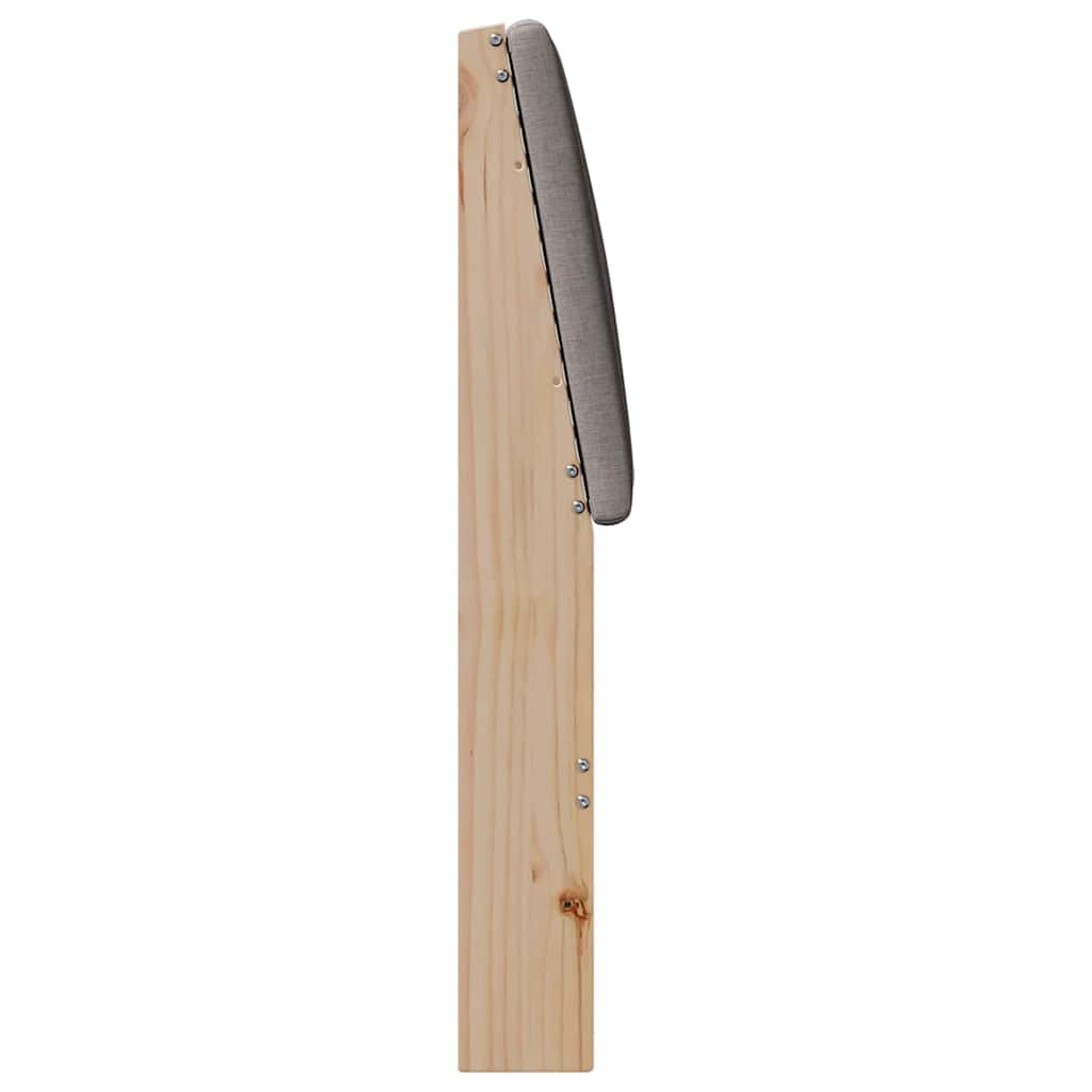 Testiera imbottita Talpa 200 cm Pino massello 879377