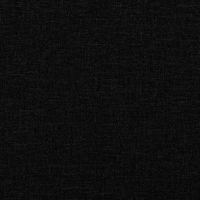 Testiera imbottita Nero 150 cm Pino massello 879391