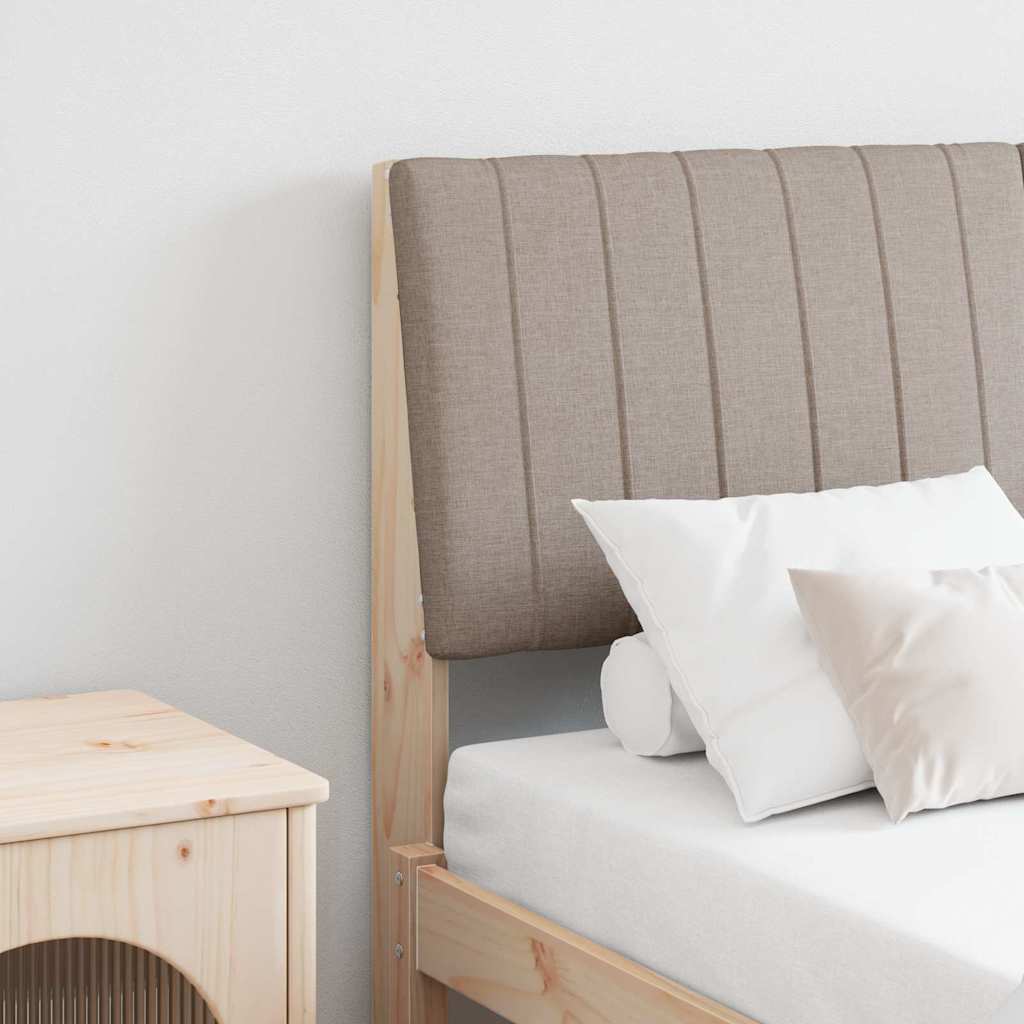 Testiera imbottita-Testiera con Cuscini-Testata Talpa 140 cm Pino massello 164335