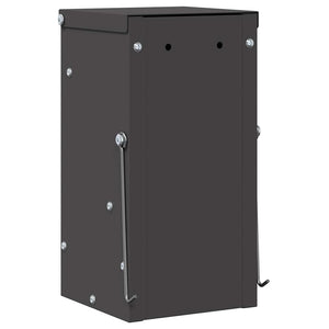 Mangiatore per conigli Nero 12,5 x 12,5 x 25 cm 874585