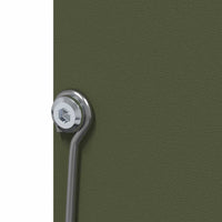 Mangiatore per conigli Verde oliva 12,5 x 12,5 x 25 cm 874586