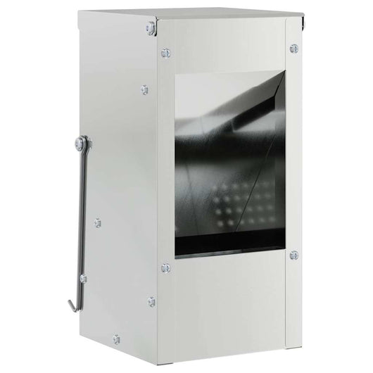 Mangiatore per conigli Argento 12,5 x 12,5 x 25 cm 874587