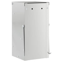 Mangiatore per conigli Argento 12,5 x 12,5 x 25 cm 874587