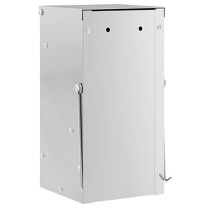 Mangiatore per conigli Argento 12,5 x 12,5 x 25 cm 874587