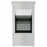 Mangiatore per conigli Argento 12,5 x 12,5 x 25 cm 874587