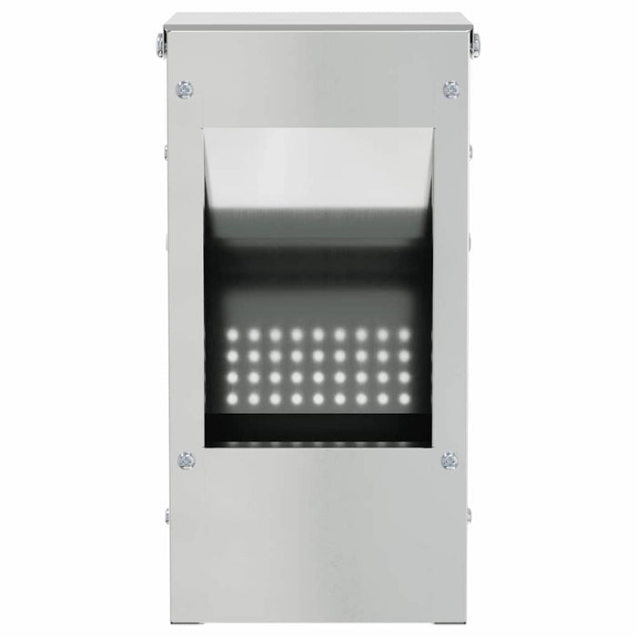 Mangiatore per conigli Argento 12,5 x 12,5 x 25 cm 874587