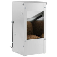 Mangiatore per conigli Argento 12,5 x 12,5 x 25 cm 874587