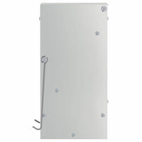 Mangiatore per conigli Argento 12,5 x 12,5 x 25 cm 874587