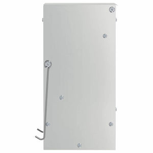 Mangiatore per conigli Argento 12,5 x 12,5 x 25 cm 874587