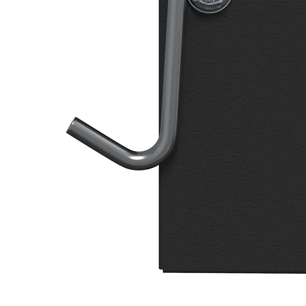 Mangiatore per conigli Nero 20 x 12,5 x 25 cm 874588