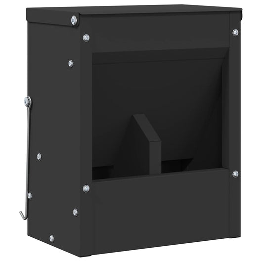Mangiatore per conigli Nero 20 x 12,5 x 25 cm 874588
