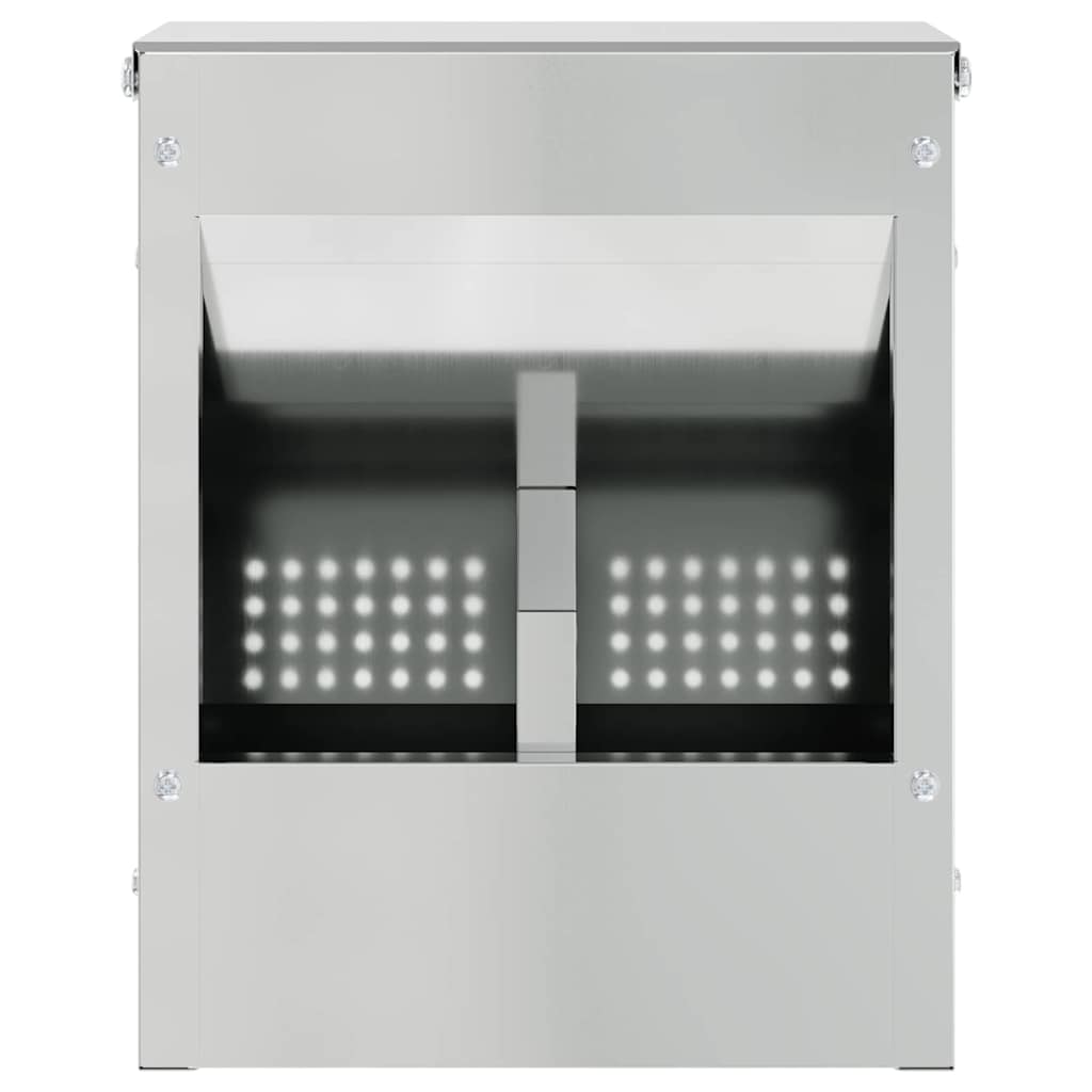 Mangiatore per conigli Argento 20 x 12,5 x 25 cm 874590