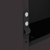 Mangiatore per conigli Nero 64.5 x 25.5 x 45.5 cm 874591