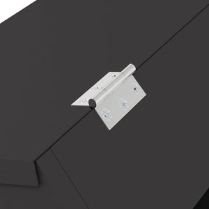 Mangiatore per conigli Nero 64.5 x 25.5 x 45.5 cm 874591