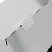 Mangiatore per conigli Argento 64.5 x 25.5 x 45.5 cm 874593