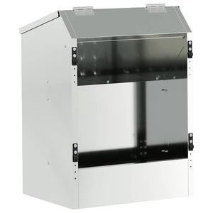 Mangiatore per conigli Argento 64.5 x 25.5 x 45.5 cm 874593