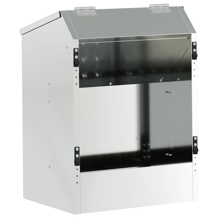 Mangiatore per conigli Argento 64.5 x 25.5 x 45.5 cm 874593